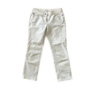 BODEN | White Capri jeans